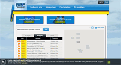 Desktop Screenshot of fdmbenzinpriser.dk